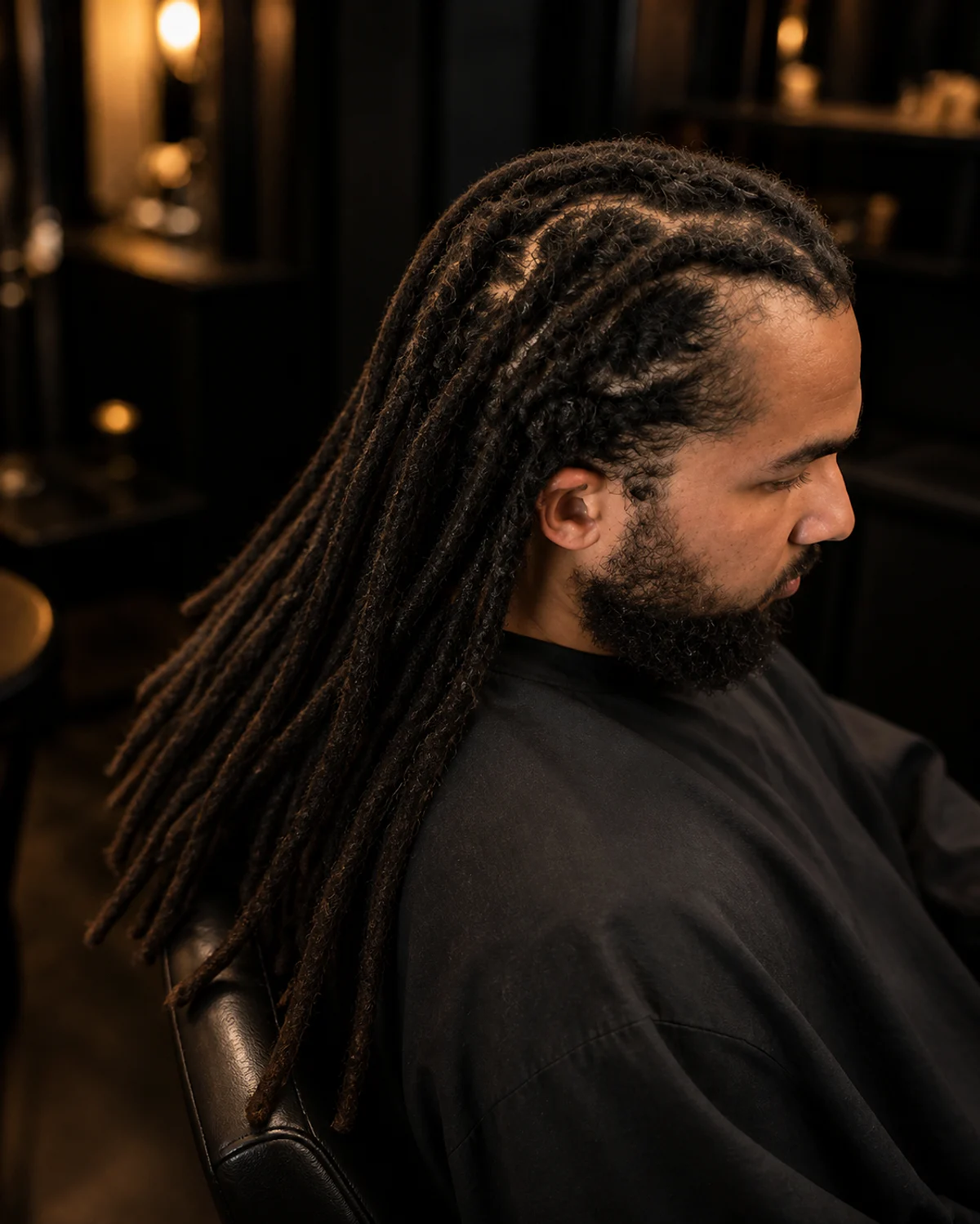 Long locs after a documented repair and restoration service